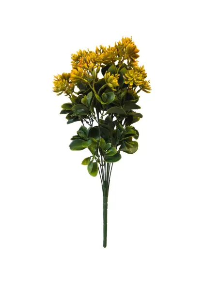 Ramo con fiori gialli per statue da 30-35 cm