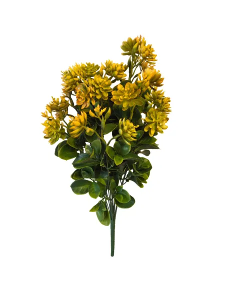 Ramo con fiori gialli per statue da 30-35 cm