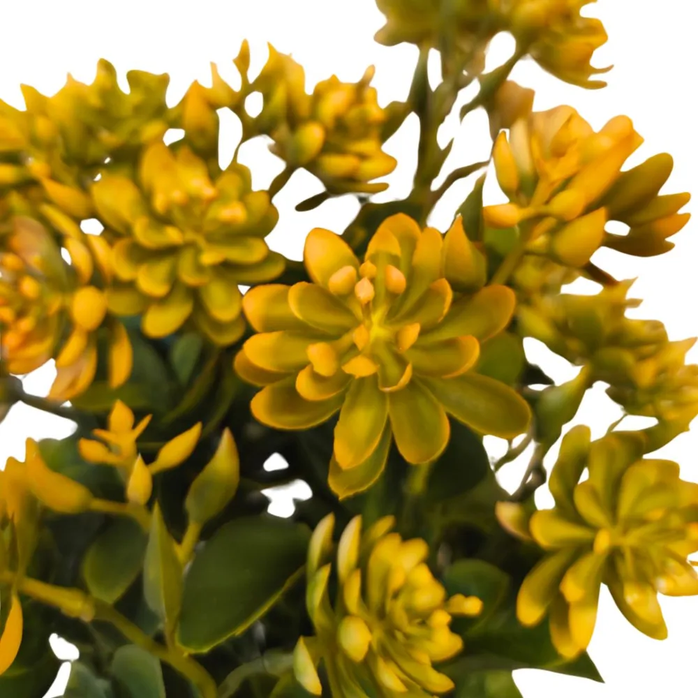 Ramo con fiori gialli per statue da 30-35 cm