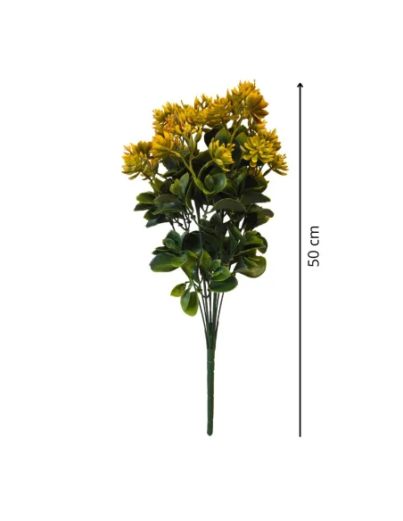 Ramo con fiori gialli per statue da 30-35 cm