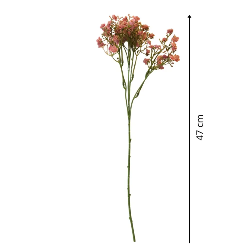 Dusty Pink Double-Petalled Flowering Branch for 25–30 cm Nativity Figures