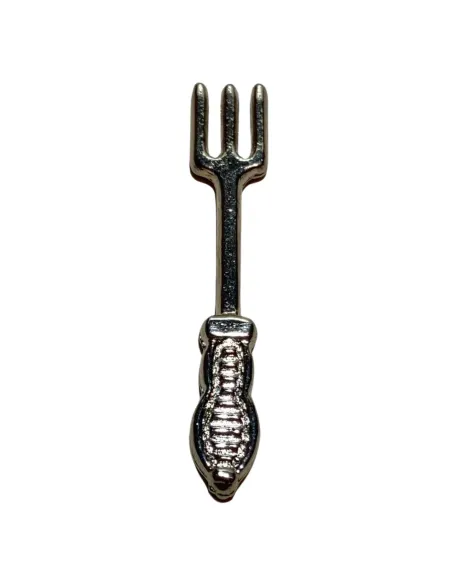 6-Piece Silver-Coloured Cutlery Set for 15 cm Nativity Figures