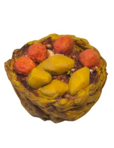 Cesto limoni e arance in resina per statue da 10-12 cm 2