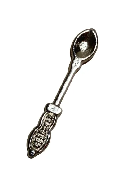 Set 6 posate colore argento per statue da 15 cm