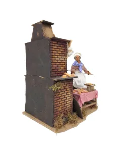 Animated Terracotta Baker, 25 cm 2