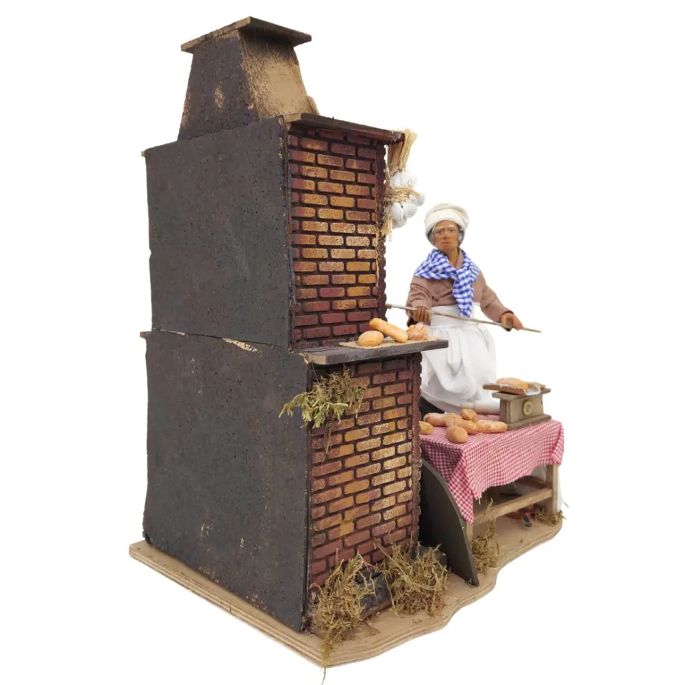Animated Terracotta Baker, 25 cm