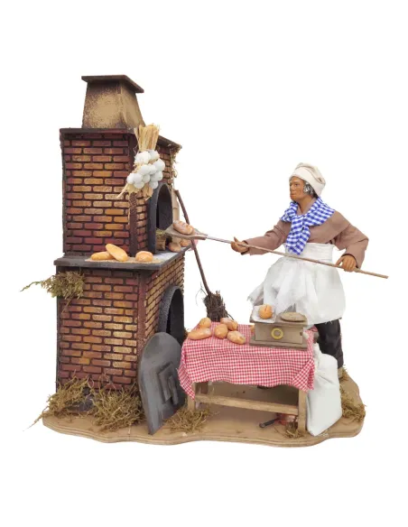 Animated Terracotta Baker, 25 cm