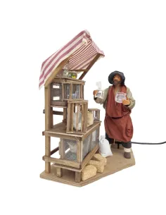 Venditore di animali in terracotta in movimento 25 cm