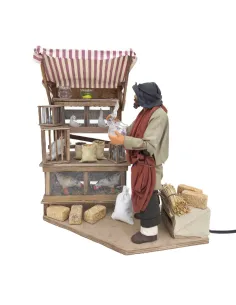 Venditore di animali in terracotta in movimento 25 cm 2
