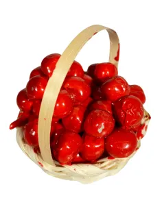 Basket with Tomatoes for 20–25 cm Nativity Figures 2