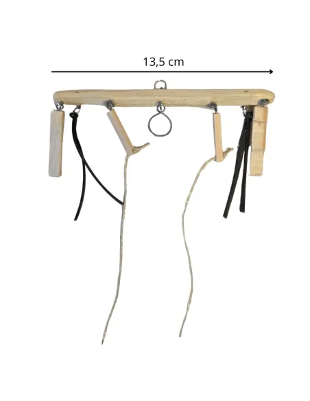 Giogo in legno per statue da 20 cm