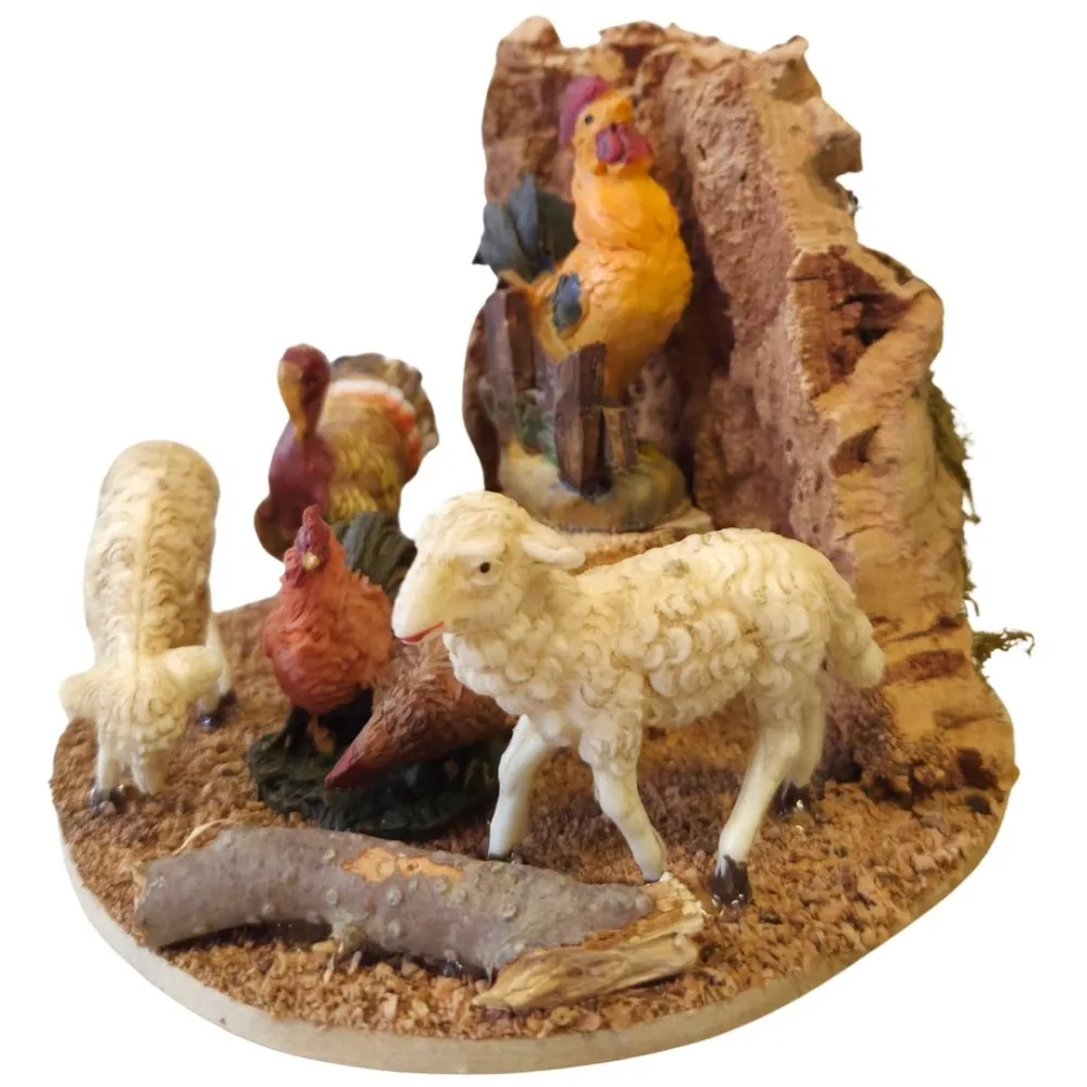 Farmyard Animals for 10 cm Nativity Figures