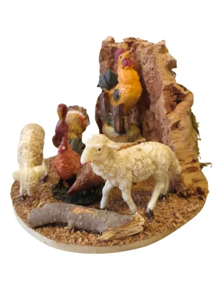 Farmyard Animals for 10 cm Nativity Figures
