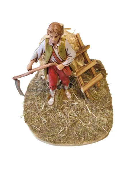 Contadino Landi con falce 10 cm