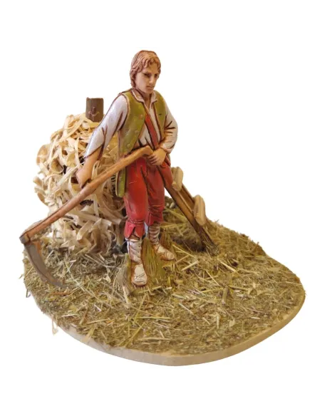 Contadino Landi con falce 10 cm