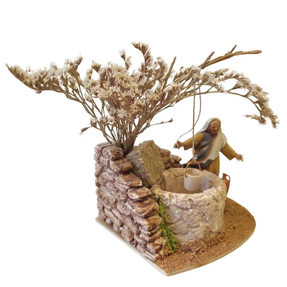 Landi Arab Man at the Well, 10 cm