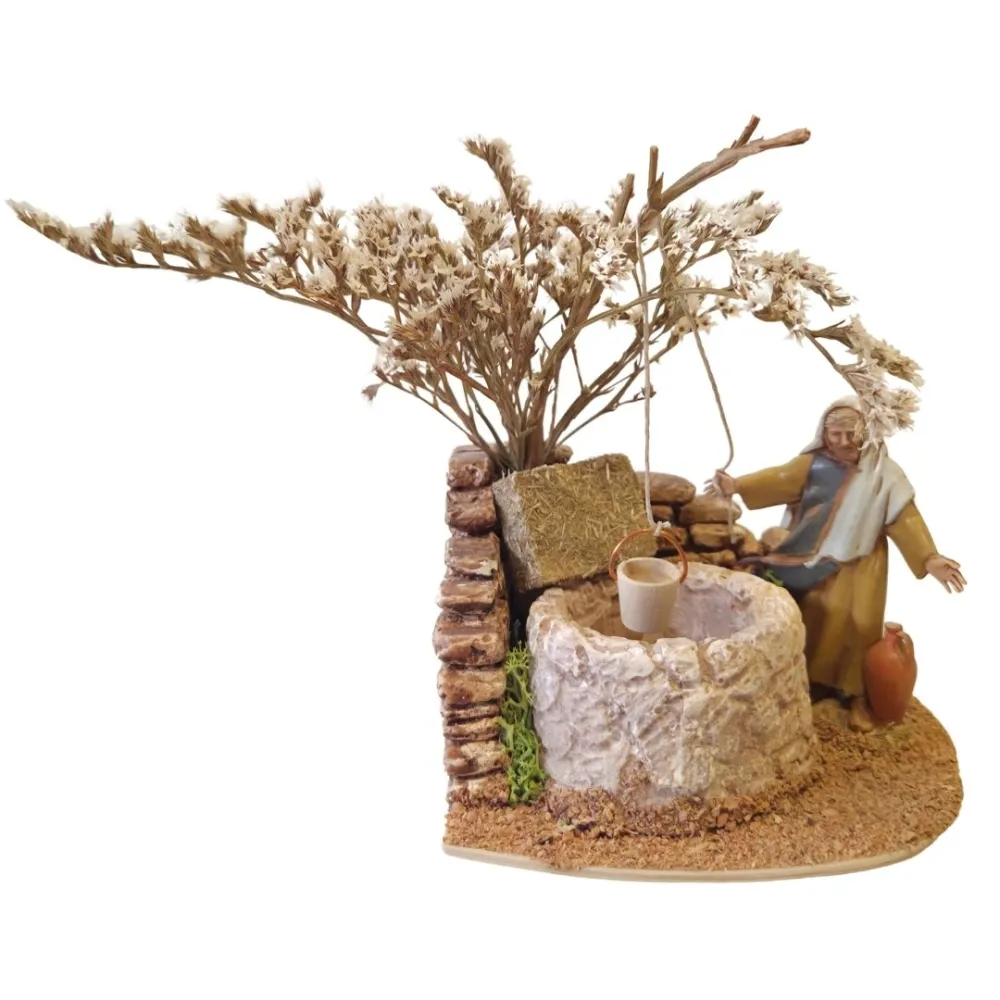 Landi Arab Man at the Well, 10 cm