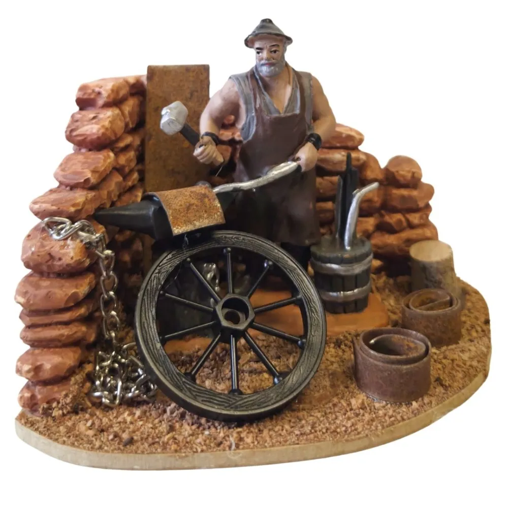 Fabbro Oliver con ambientazione 8 cm