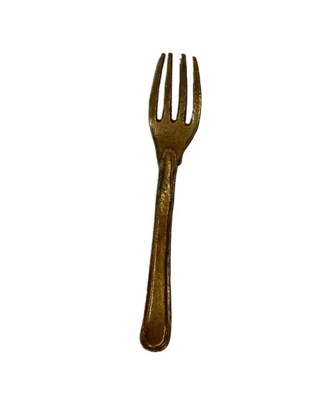 3-Piece Bronze-Coloured Cutlery Set for 30 cm Nativity Figures