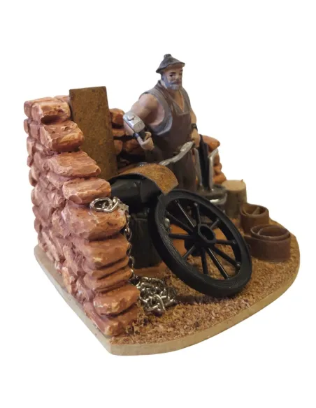 Fabbro Oliver con ambientazione 8 cm