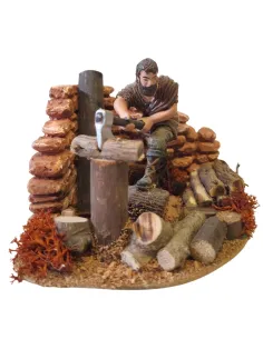 Boscaiolo Oliver con ambientazione 10 cm 2
