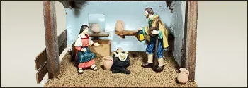 Handcrafted Nativity Scenes