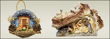 Complete Nativity Scene Scenery