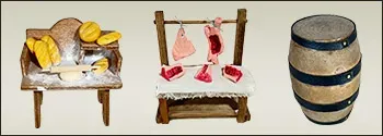 Nativity Scene Miniatures and Accessories