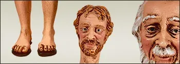 Statue a pezzi
