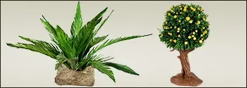 Complete Vegetation Accessories for Nativity Scenes