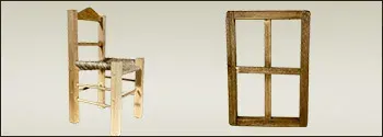 Complete Wooden Accessories for Nativity Scenes