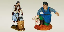 Static PVC Nativity Scene Statues